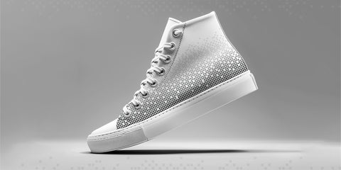 HIGH-TOP CANVAS SHOES