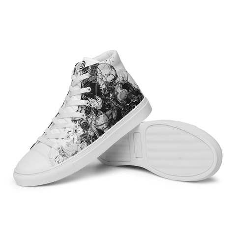 Men’s High-Top | Anime | Bionic Luffy (White tongue)
