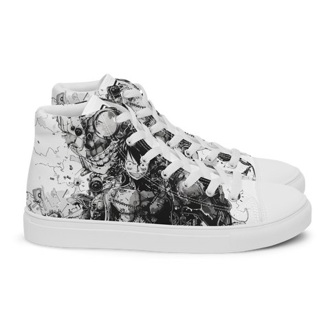 Men’s High-Top | Anime | Bionic Luffy (White tongue)