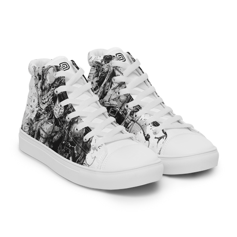 Men’s High-Top | Anime | Bionic Luffy (White tongue)