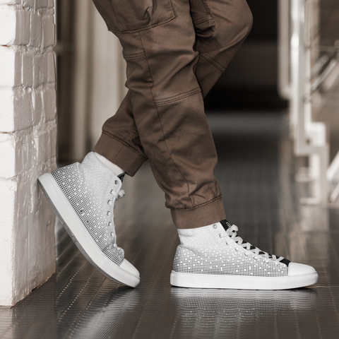 Men’s High-Top | Pixels (Black tongue)