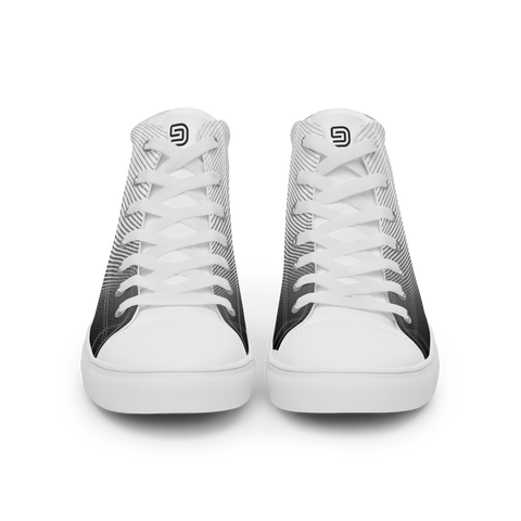 Women’s High-Top | Wavy Lines (White tongue)