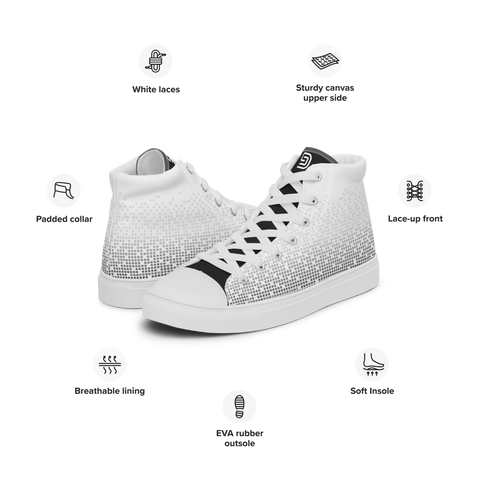 Women’s High-Top | Pixels (Black tongue)