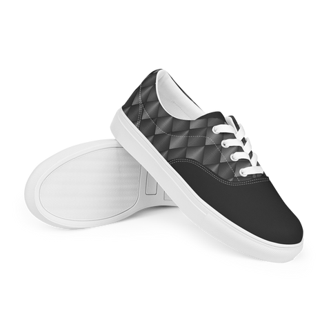 Women’s Lace-Up | Chevron (Black)