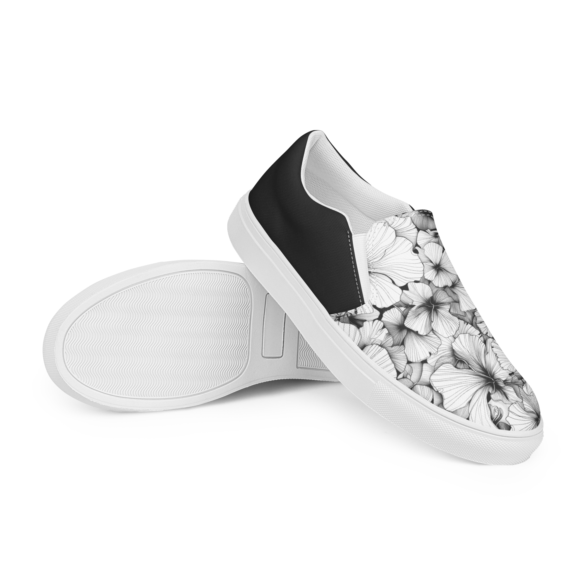 Women’s slip-on canvas shoes offers Ditzy Floral