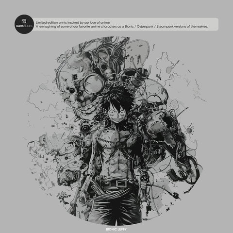 Men’s High-Top | Anime | Bionic Luffy (White tongue)